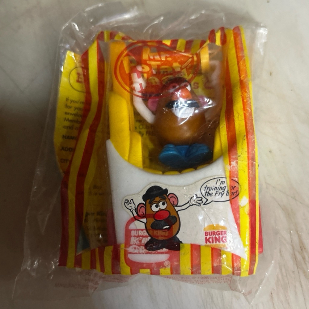 Burger King Mr Potato Head Action Figure Purple Blue - Picture 2 of 2